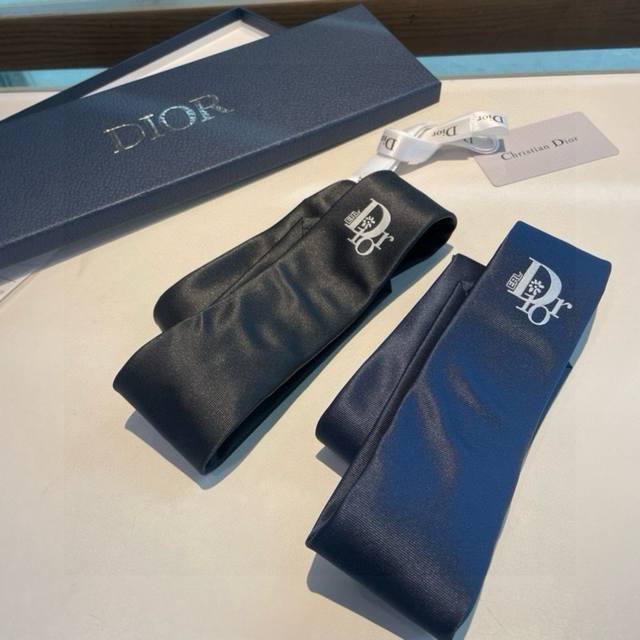 A New Tie From Dior. Dior Men's Dior Logo Series Tie Is Rare. It Is An Ideal Cho