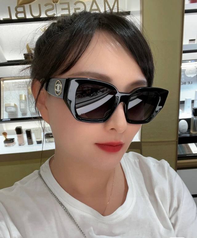 chanel Chanel 2025 Summer New Sunglasses Fashion Xiaohongshu Same Style Perso