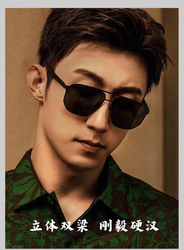 louis Vuitto* Huang Jingyu Same Style Double Beam Large Frame Sunglasses Men'