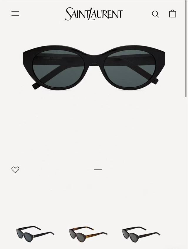 saint Lauren* Yves Saint Laurent New Sunglasses High Version Model Sl M148 F