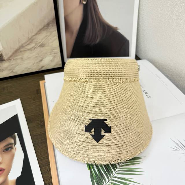 Running Volume Trendy Brand Summer Empty Top Headband Sun Protection Straw Empty
