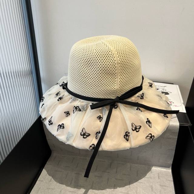 gucci Gucci New Lantern Hat Sun Hat Anti-Ultraviolet Brim Head Circumference
