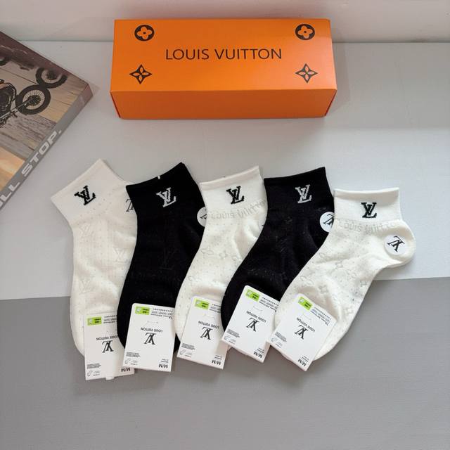 With Packaging 5 Pairs Per Box Lv Louis Vuitton Super Hot Small Single Product S