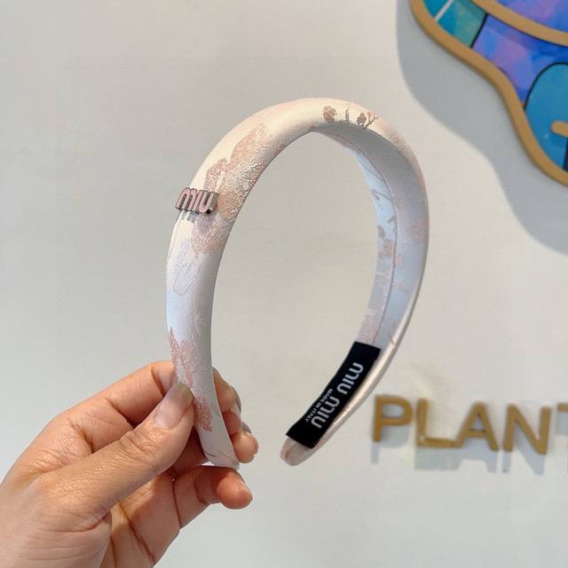 With Packaging Miumiu Miu Miu's Latest Retro Custom Headband Details All Real Sh
