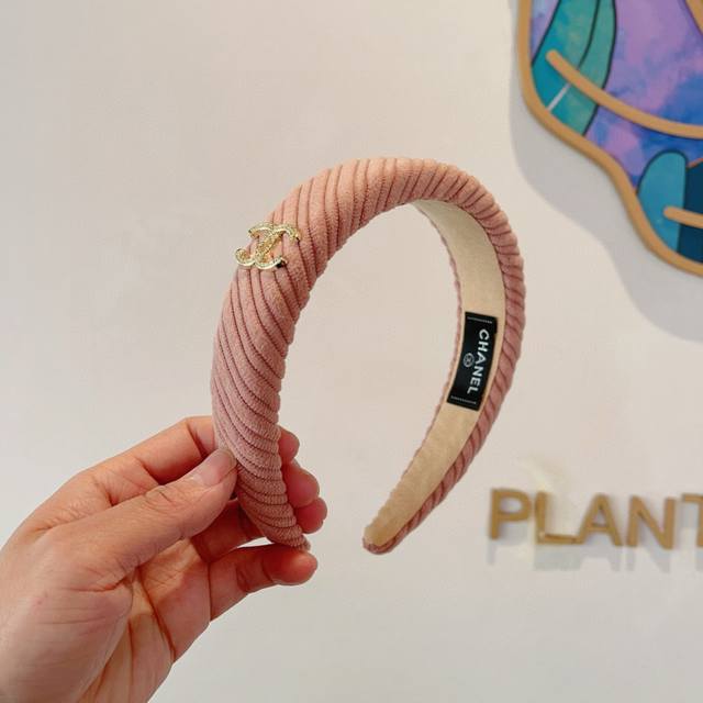 With Packaging Chanel Chanel's Latest Xiaochan Headband Retro Headband Popular O