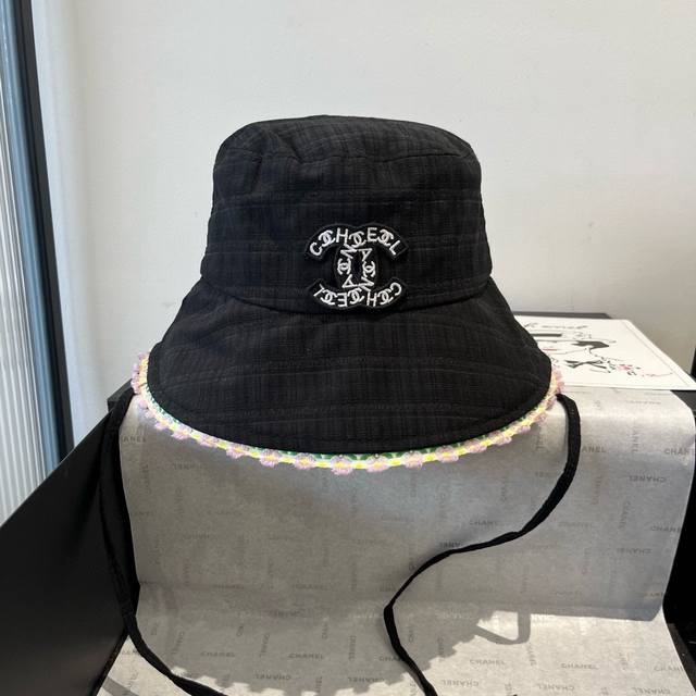 chanel Chanel Bucket Hat Head Circumference 57Cm