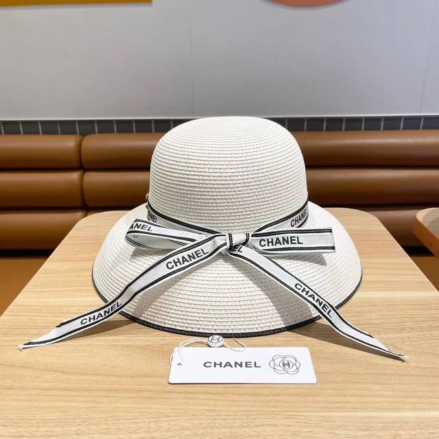 chanel Chanel Lantern Straw Hat High-End Custom-Made Celebrity Must-Have Head