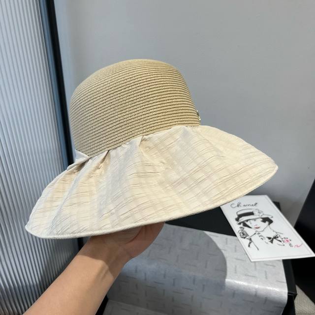 lv Louis Vuitton New Style Straw Hat Lantern Hat Head Circumference 57Cm