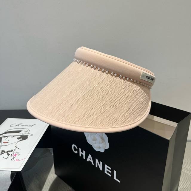 Miu Miu Miumiu Hollow Headband Sun Hat