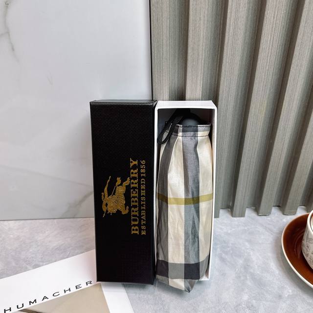 Burberry 50% Off Sun Protection Umbrella 2570 New Summer Model Fully Automatic F