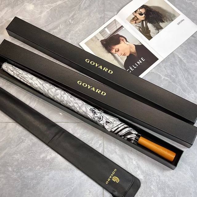 goyard Goya Long Umbrella Counter New Summer Model Original Packaging + Dustp