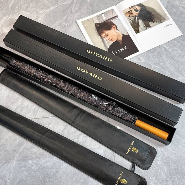 goyard Goya Long Umbrella Counter New Summer Model Original Packaging + Dustp