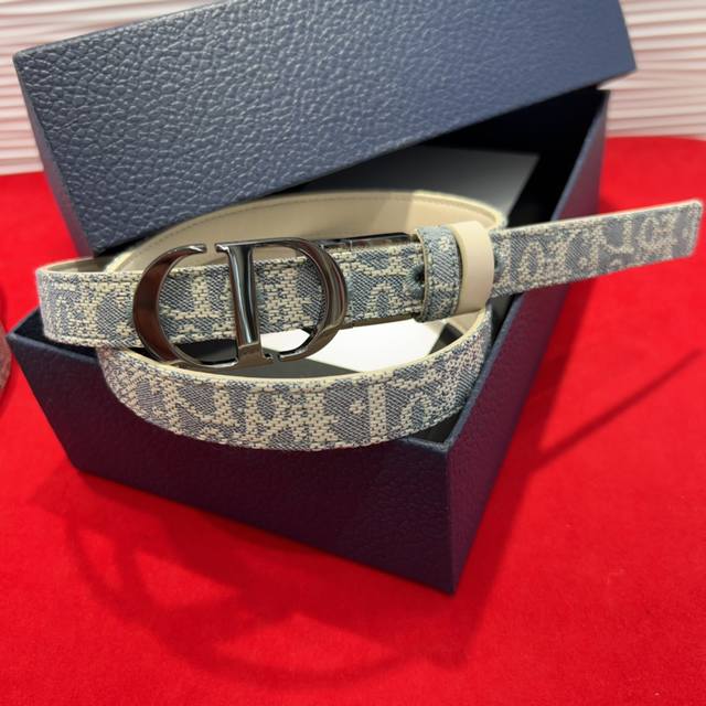 This Metal-Clad Brass Belt Buckle Features The Cd Logo, Embellishing Classic Ele