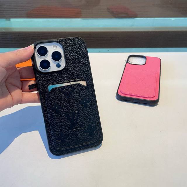 lv New Mobile Phone Case Two-In-One All-Inclusive Mobile Phone Case Litchi Pa