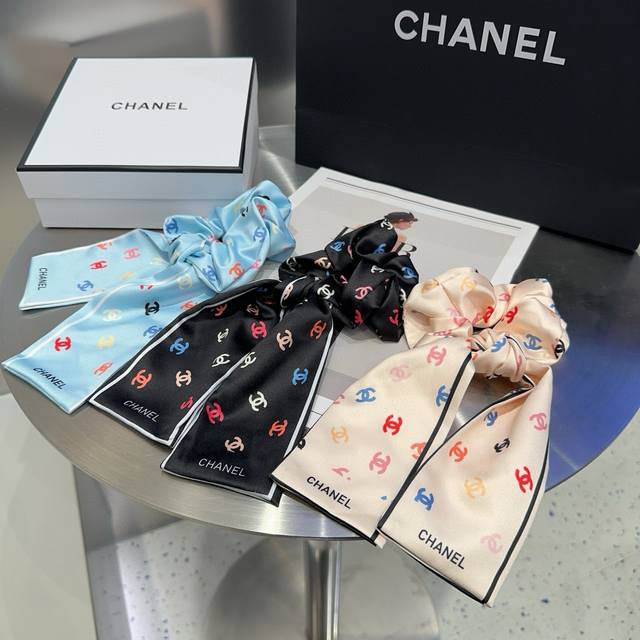 With Packaging Box Chanel Chanel's Latest Xiaoxiang Ribbon Hairband Colorful Ser