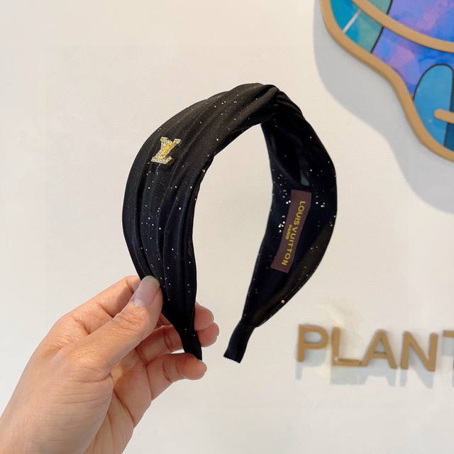 With Packaging Lv Louis Vuitton Hot New Wide Version Headband Fashion Headband C