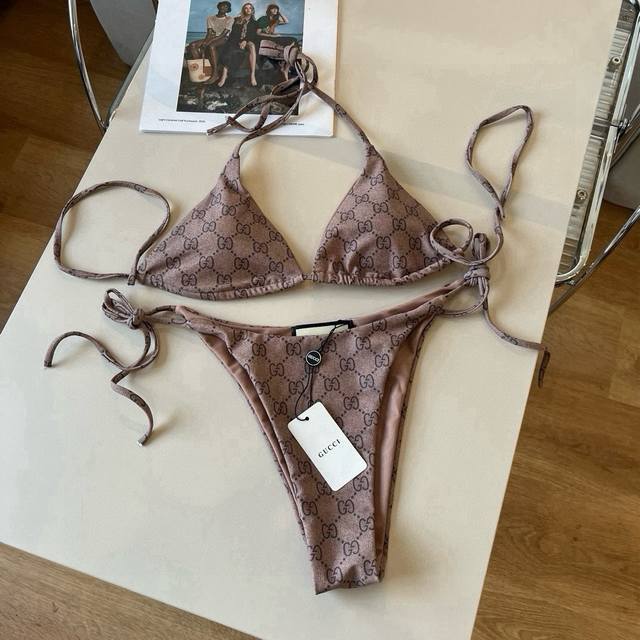 gucci Bikini Two-Piece Swimsuit Sml Xl