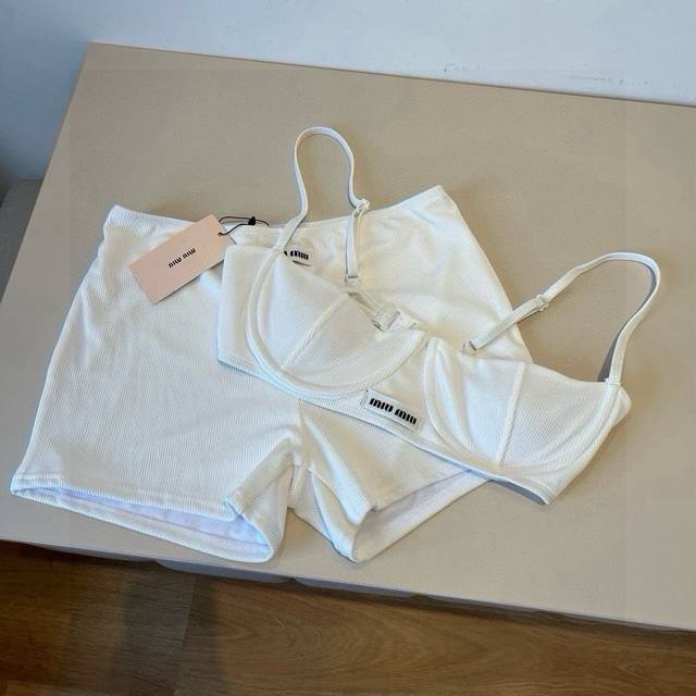 miumiu Miu Miu Official New Swimsuit Bikini High-End Custom Sml Xl