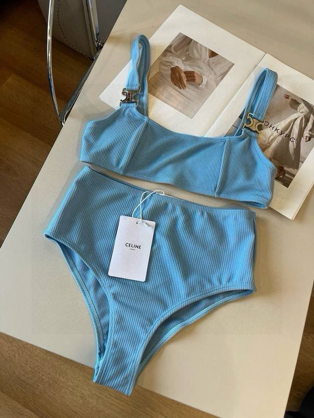 celine New Bikini Leisure Suit Pure Cotton Fabric Sml Xl