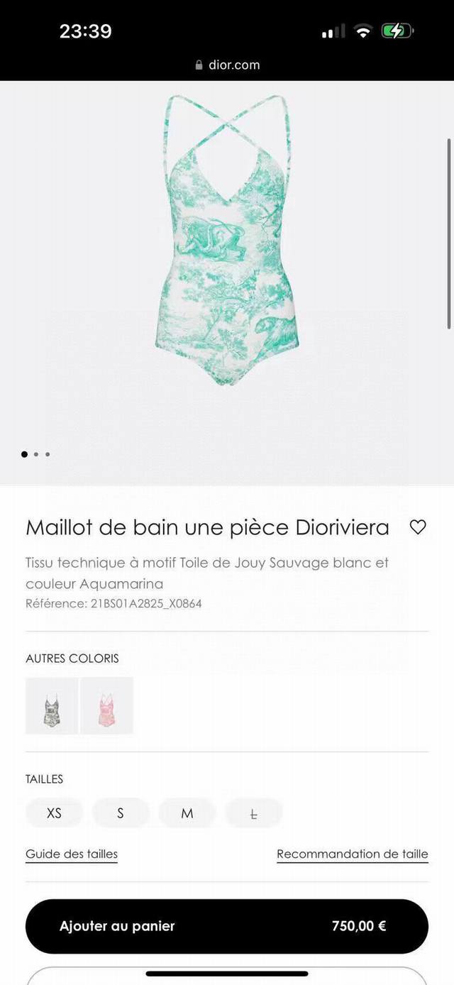 dior's New Swimsuit Is Suitable For A Variety Of Scenarios. It Can Be Worn In