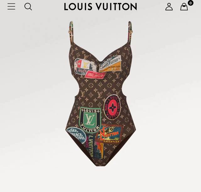 lv New Swimsuit Suitable For A Variety Of Scenes. It Can Be Worn As An Inner