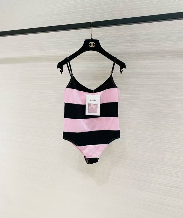 chanel's New One-Piece Swimsuit Highlights Youthful Vitality. Suitable For A