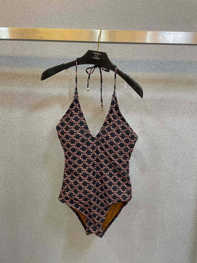 celine New Style Bikini With Old Flower Series. Elegant And Suitable For Vari