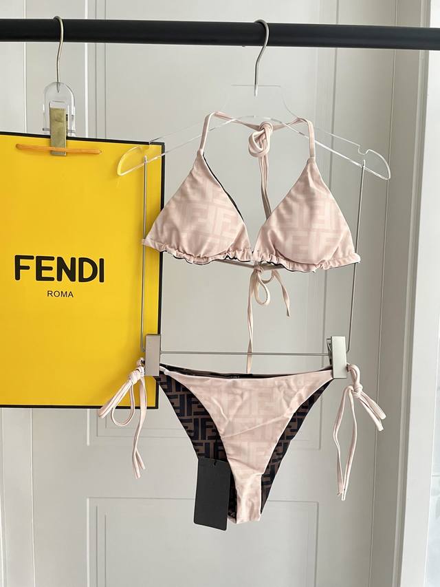 Fendi Double-Sided Bikini Swimsuit Suitable For A Variety Of Scenarios. It Can B