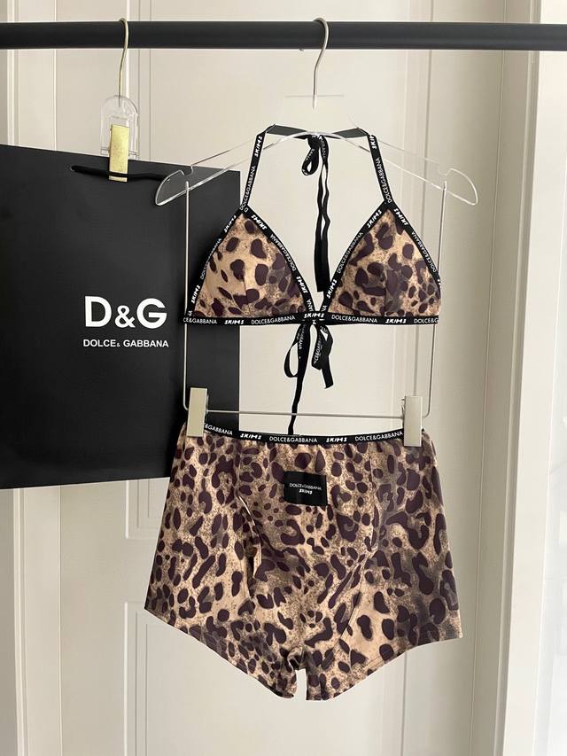 dg New Two-Piece Swimsuit With Pockets Suitable For A Variety Of Scenarios Sw