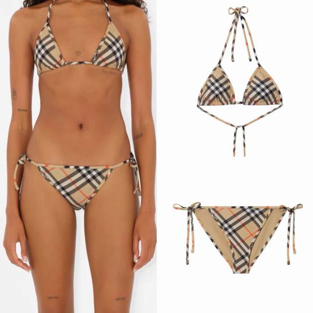 Burberry Bikini Is Suitable For A Variety Of Scenarios. It Can Be Worn Inside Or