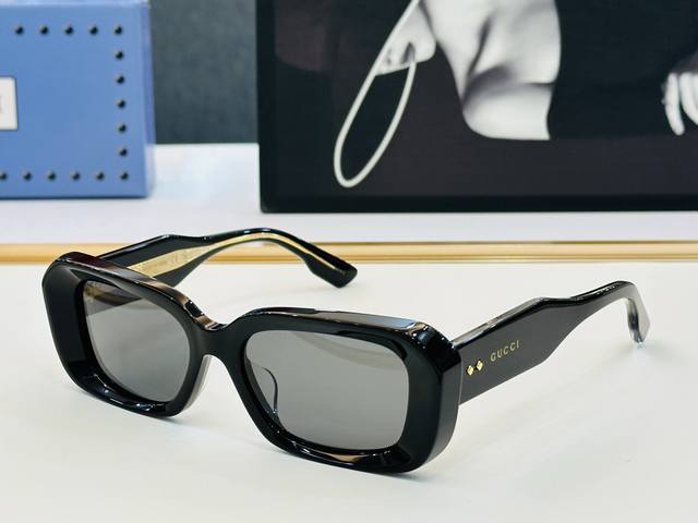 gucc* Gujia Gg1531Sk Size 54 Mouth 18-145 Ladies Style With Frame W Fashionab