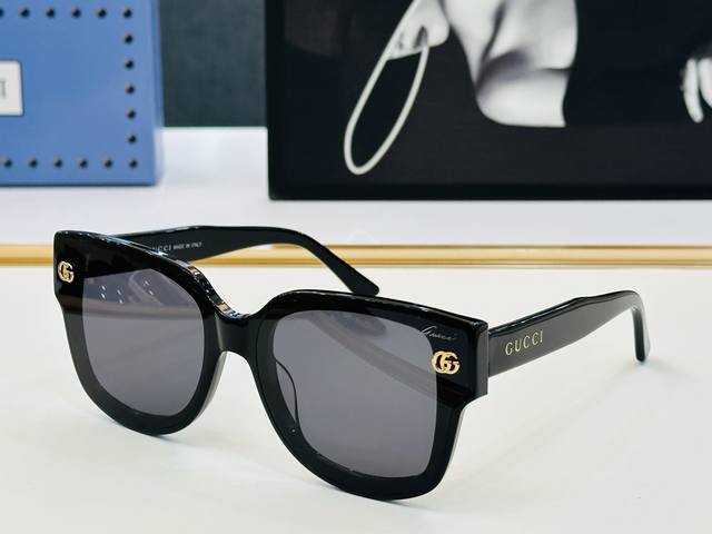 Hot-Selling Arrival Gucc* Gujia Gg1296S Size 63 Mouth 17-145 Classic Plate Frame