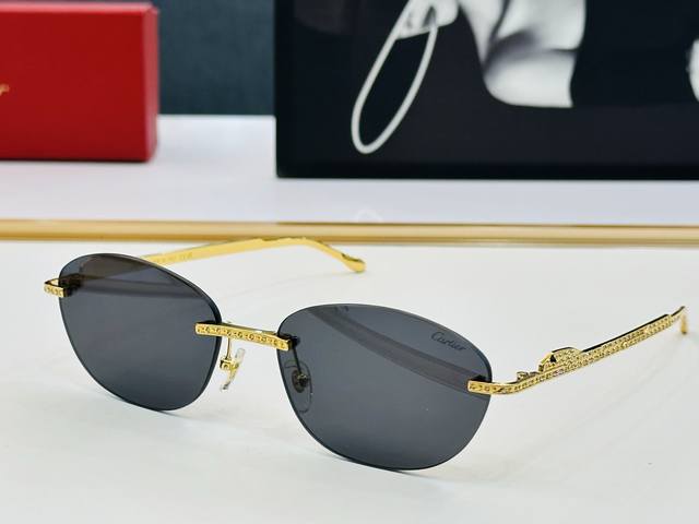 cartie* Cartie Ct0486S Sunglasses Size 60 18-140 Exquisite Craftsmanship Full