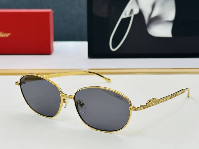 cartie* Cartie Ct0488S Sunglasses Size 59 Mouth 15-140 Exquisite Workmanship
