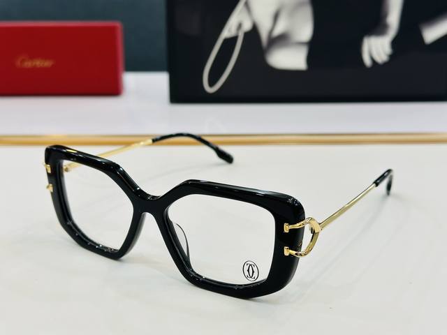 cartier-Cartier Ct0531S Size 54 Mouth 19-145 Not Picky Face Shape Simple Atmo