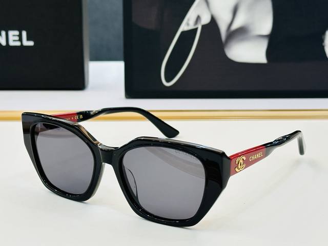 chane* Xiangjia Model:Ch5488-H Size 55 Mouth 18-145 Q Sunglasses