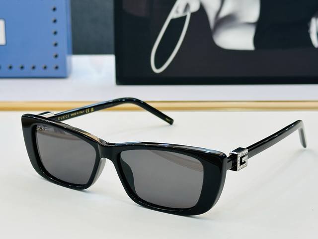 gucc* Gujia Gg1681S Size 53 Mouth 14-140 Women's Sunglasses With Frame Fashio