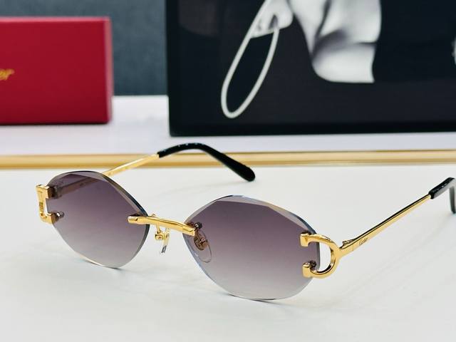 Original Cartie* Cartie Official Website Classic Sunglasses Ct0092 Size 55 Mouth