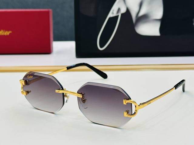 Original Cartie* Cartie Official Website Classic Sunglasses Ct1628 Size 56 Mouth