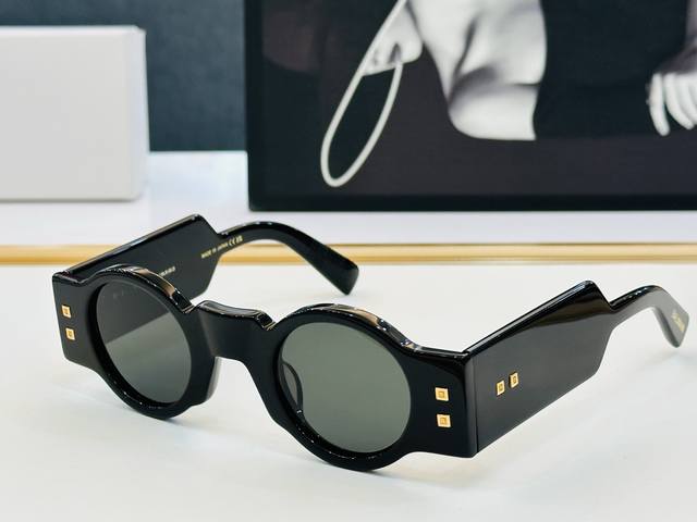 balmain Balmain Men's And Women's Sunglasses With Blue Film Inside Bps-159A S