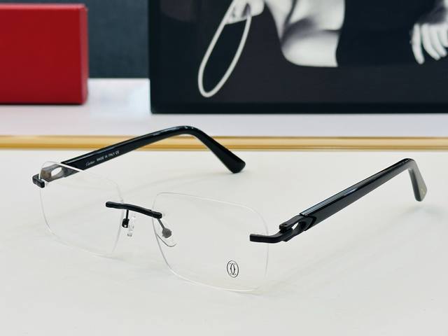 cartier-Cartier Ct0453O Size 56 Mouth 16-145 Not Picky Face Shape Simple Atmo