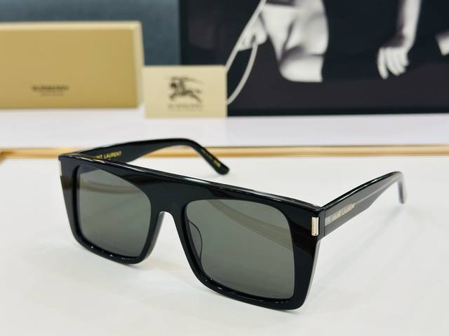 Internet Celebrity Hit Saint Laurent Sl651 Size 56 Mouth 17-145 Metal Design Bm
