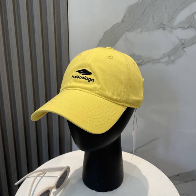 balenciaga New Embroidered Logo Baseball Cap From Balenciaga. Cool Colors For