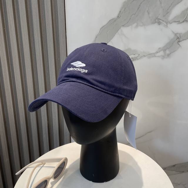 balenciaga New Embroidered Logo Baseball Cap From Balenciaga. Cool Colors For