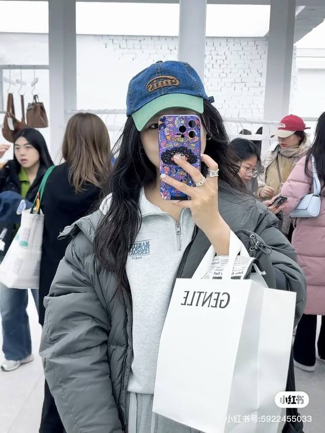 Korean Fashion Brand Emis New Denim Color Baseball Cap Emis Hats Really Have A K