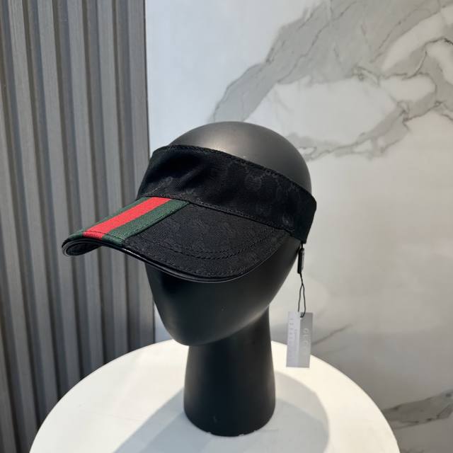 gucci Gucci's Latest Original Wide-Banded Hat With Hollow Top. 1:1 Mold Openi