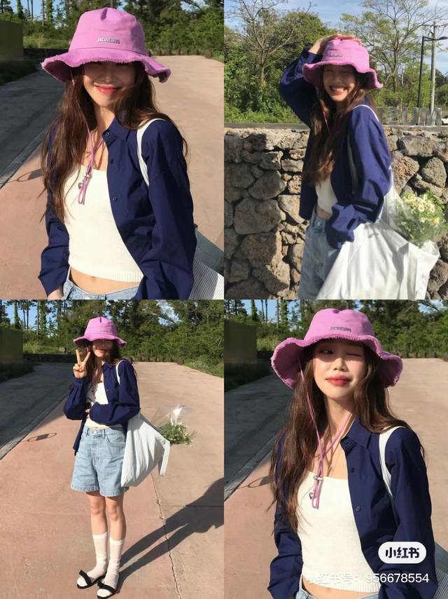 jacquemus High Version Bucket Hat Is A Must-Have For All-Match Colors. A Must