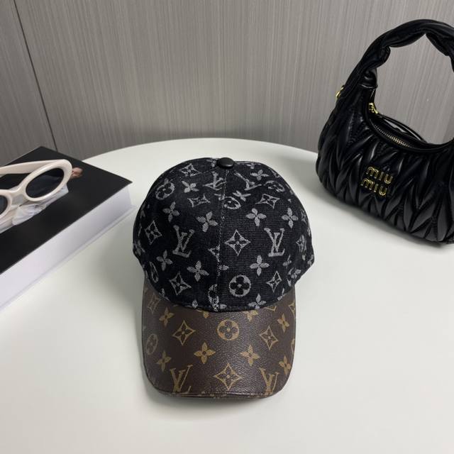 lv Louis Vuitton New Original Baseball Cap Counter 1:1 Mold Customization Fir