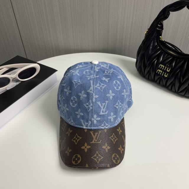 lv Louis Vuitton New Original Baseball Cap Counter 1:1 Mold Customization Fir