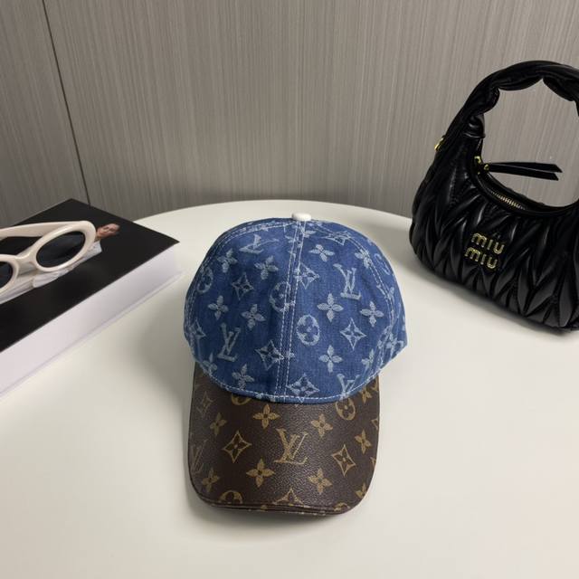 lv Louis Vuitton New Original Baseball Cap Counter 1:1 Mold Customization Fir